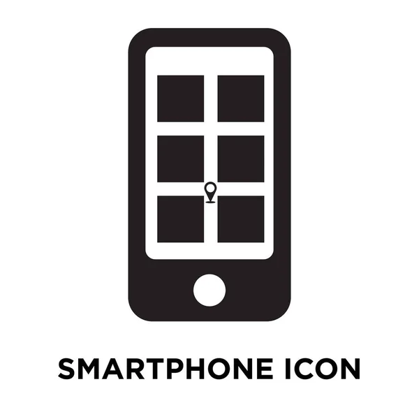 Smartphone Icono Vector Aislado Sobre Fondo Blanco Concepto Logotipo Smartphone — Vector de stock
