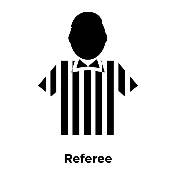 Referee Icon Vector Isolated White Background Logo Concept Referee Sign — Stock Vector