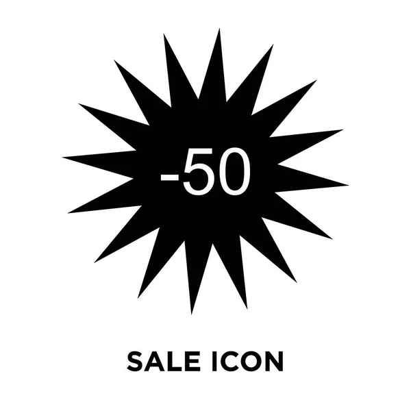 Sale Icon Vector Isolated White Background Logo Concept Sale Sign — Stock Vector