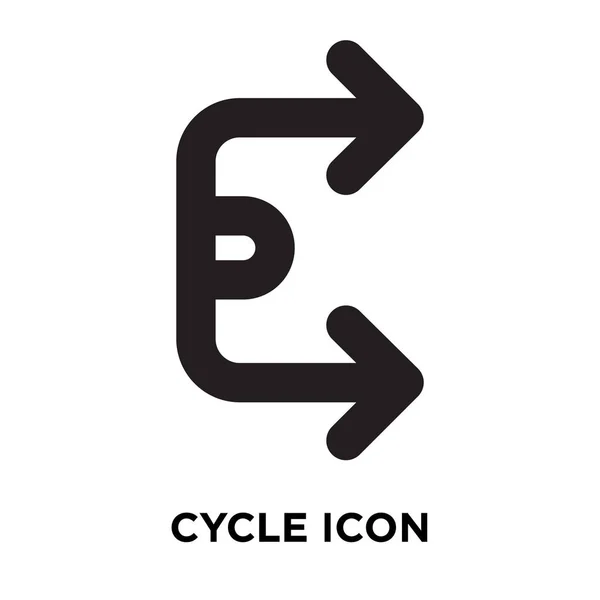 Κύκλο Εικονίδιο Διάνυσμα Απομονωθεί Λευκό Φόντο Λογότυπο Έννοια Του Κύκλου — Διανυσματικό Αρχείο