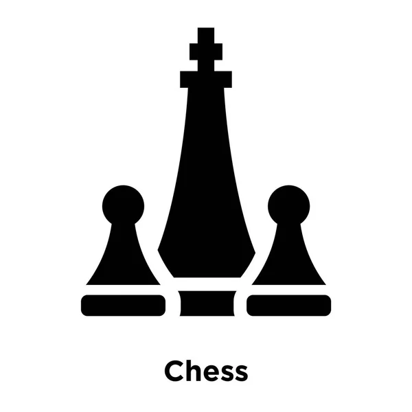 Σκάκι Διάνυσμα Εικονίδιο Απομονωθεί Λευκό Φόντο Λογότυπο Έννοια Του Σημείου — Διανυσματικό Αρχείο