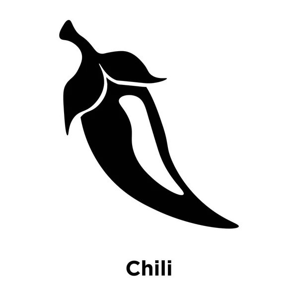Ícone Vetor Chili Isolado Fundo Branco Conceito Logotipo Sinal Chili — Vetor de Stock