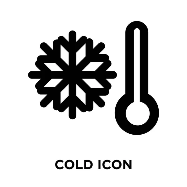 Вектор Холодної Ікони Ізольовано Білому Тлі Концепція Логотипу Холодний Знак — стоковий вектор
