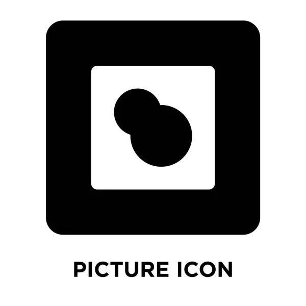 Bild Ikonen Vektor Isolerad Vit Bakgrund Logotypen Begreppet Bild Logga — Stock vektor