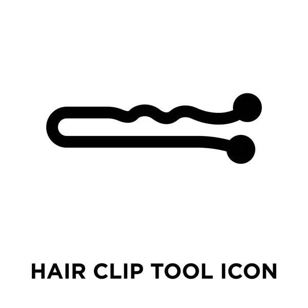 Λογότυπο Έννοια Του Εργαλείου Κλιπ Μαλλιά Μαλλιά Κλιπ Εργαλείο Διάνυσμα — Διανυσματικό Αρχείο