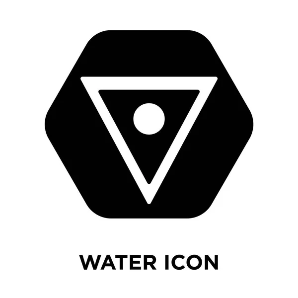 Διάνυσμα Εικονίδιο Νερό Που Απομονώνονται Λευκό Φόντο Λογότυπο Έννοια Της — Διανυσματικό Αρχείο