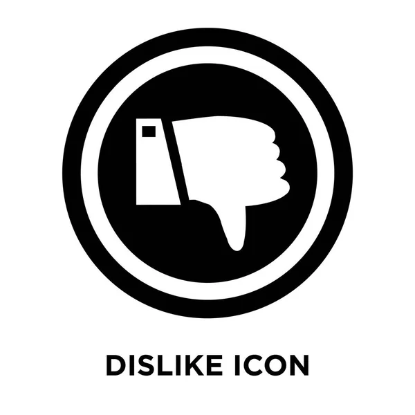 Dislike Icône Vecteur Isolé Sur Fond Blanc Concept Logo Dislike — Image vectorielle