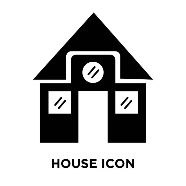 Иконка Дома Вектор Изолирован Белом Фоне Логотип Концепции Дома Знак — стоковый вектор