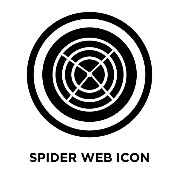 Spider Vector Icono Web Aislado Sobre Fondo Blanco Concepto Logotipo — Archivo Imágenes Vectoriales