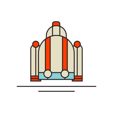 İzole jet pack simge vektör beyaz arka plan, Jet pack şeffaf işareti, teknoloji sembolleri