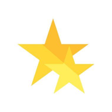 Yıldız simgesi vektör izole beyaz arka plan, Star şeffaf burcu, soru sembolleri