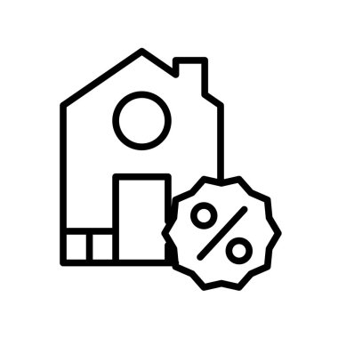 House simge vektör izole beyaz arka plan, evi işaret, lin