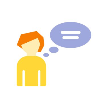 Sohbet simge vektör izole beyaz arka plan, sohbet şeffaf işareti, soru sembolleri