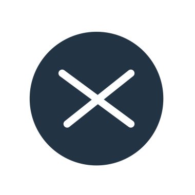 Beyaz arka plan üzerinde güvenli olmayan şeffaf işareti izole güvenli olmayan simge vektör