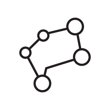 Beyaz arka plan üzerinde yapısı sı izole yapısı simge vektör
