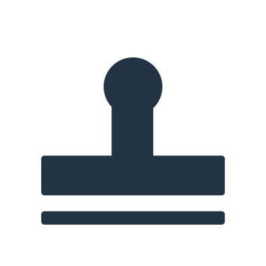 Beyaz arka plan üzerinde lastik damgası şeffaf işareti izole lastik damgası simge vektör