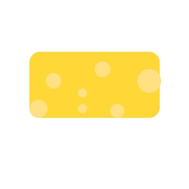 Beyaz arka plan üzerinde hijyenik şeffaf işareti izole hijyenik simge vektör