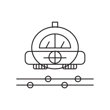 Uçan araba simge vektör beyaz arka plan üzerinde uçan araba şeffaf işareti izole