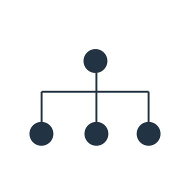 Beyaz arka plan üzerinde ağ saydam işareti izole ağ simge vektör