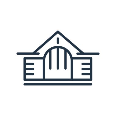 Beyaz arka plan üzerinde bankacılık işareti izole bankacılık simge vektör ,