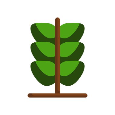 Beyaz arka plan, meşe yaprağı şeffaf işareti, renkli semboller izole meşe yaprağı simge vektör