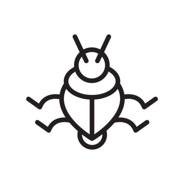 Hata simge vektör izole beyaz arka plan, hata işareti, satırın sy