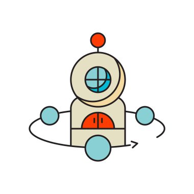 Augmented gerçeklik simge vektör beyaz arka plan üzerinde izole, Augmented gerçeklik şeffaf işareti, teknoloji sembolleri