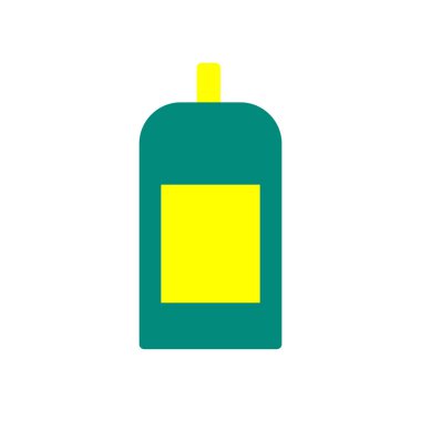 Beyaz arka plan üzerinde güzellik şeffaf işareti izole güzellik simge vektör