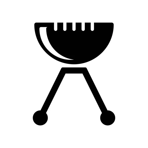 Icono Parrilla Vector Aislado Sobre Fondo Blanco Signo Transparente Parrilla — Archivo Imágenes Vectoriales