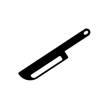 Bıçak simge vektör izole beyaz arka plan, bıçak şeffaf işareti, gıda sembolleri