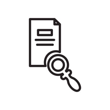 Beyaz arka plan üzerinde iş işareti izole iş simge vektör