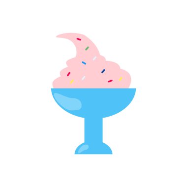 Beyaz arka plan üzerinde krem işareti izole krem simge vektör