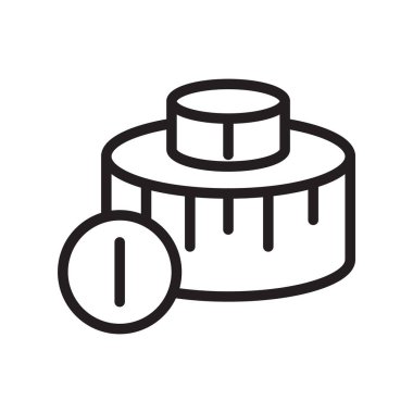 Beyaz arka plan üzerinde tıp işareti izole tıp simge vektör