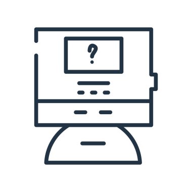 Beyaz arka plan üzerinde parola işaret izole parola simge vektör