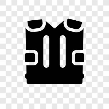 siyah t gömlek kumaş vektör simge şeffaf arka plan üzerinde siyah t gömlek kumaş şeffaflık logo kavramı izole