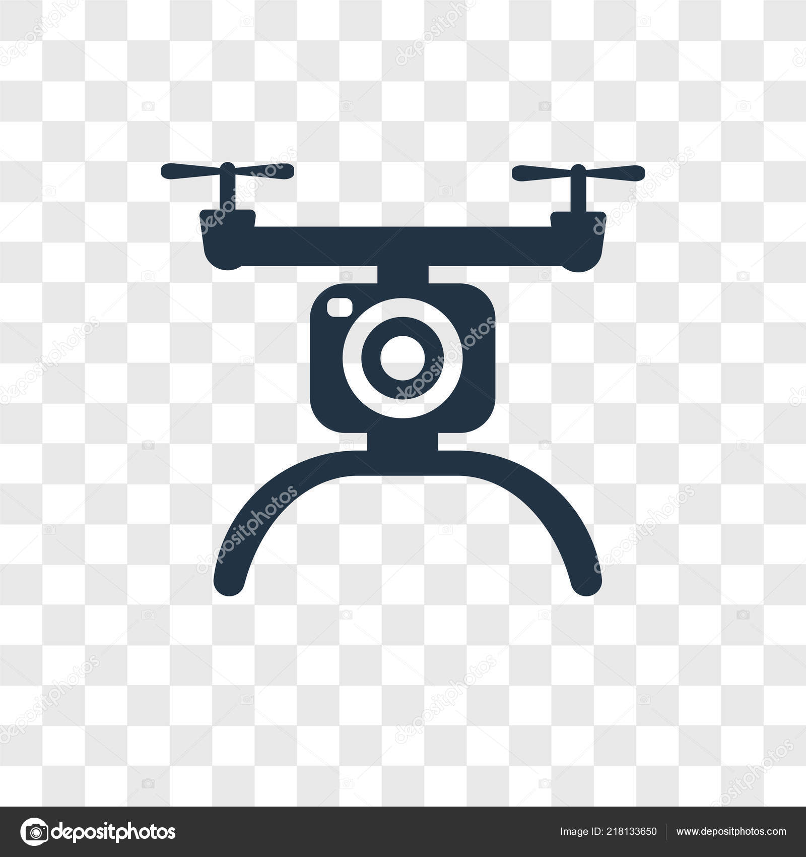 Drone Vector Icon Isolated Transparent Background Drone Transparency Logo Concept Vector Image By C Topvectorstock Vector Stock