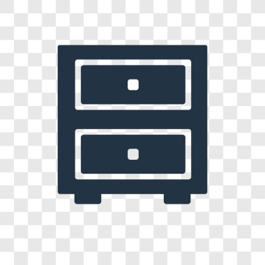 Saydam arka plan üzerinde göğüs şeffaflık logo kavramı izole göğüs vektör simgesi