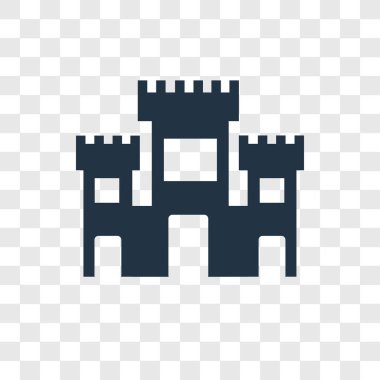 Saydam arka plan üzerinde süleyman Tapınağı Kudüs içinde şeffaflık logo kavramı izole içinde süleyman Tapınağı Kudüs vektör simgesi