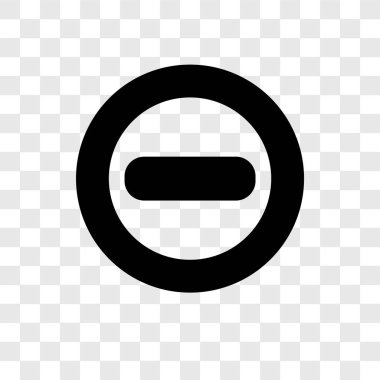 Saydam arka plan üzerinde Sil şeffaflık logo kavramı izole vektör simge Sil