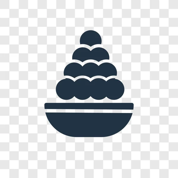 Laddu Vektorsymbol Isoliert Auf Transparentem Hintergrund Laddu Transparent Logo Konzept — Stockvektor