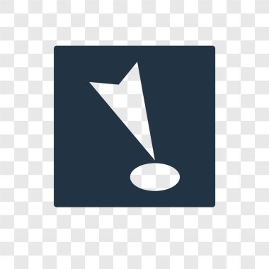 Saydam arka plan üzerinde ortak saydamlık logo kavramı izole ortak vektör simgesi