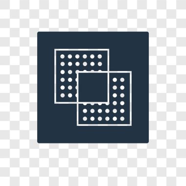 Saydam arka plan üzerinde dışlama şeffaflık logo kavramı izole vektör simgesi hariç