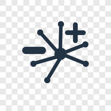 Saydam arka plan üzerinde Grup şeffaflık logo kavramı izole grup vektör simgesi