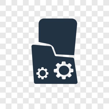 Saydam arka plan üzerinde katman saydamlığı logo kavramı izole katman vektör simgesi