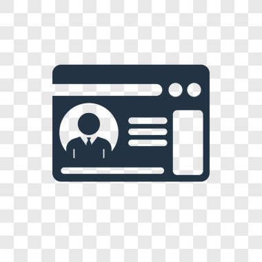 Saydam arka plan üzerinde tarayıcı şeffaflık logo kavramı izole tarayıcı vektör simgesi