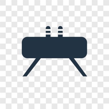 Saydam arka plan üzerinde Buck şeffaflık logo kavramı izole Buck vektör simgesi