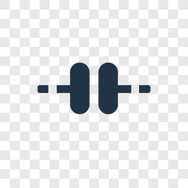 Saydam arka plan üzerinde tekerlek şeffaflık logo kavramı izole tekerlek vektör simgesi