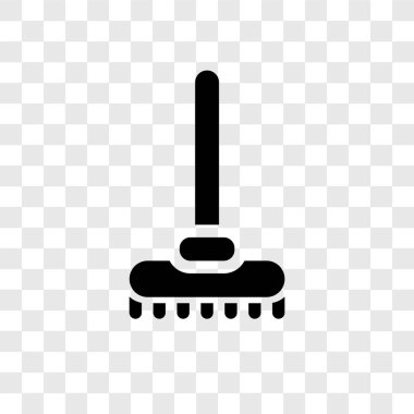 Saydam arka plan üzerinde komisyon şeffaflık logo kavramı izole komisyon vektör simgesi