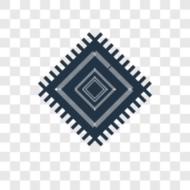 Saydam arka plan üzerinde malzeme şeffaflık logo kavramı izole malzeme vektör simgesi