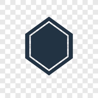 Saydam arka plan üzerinde yama şeffaflık logo kavramı izole yama vektör simgesi